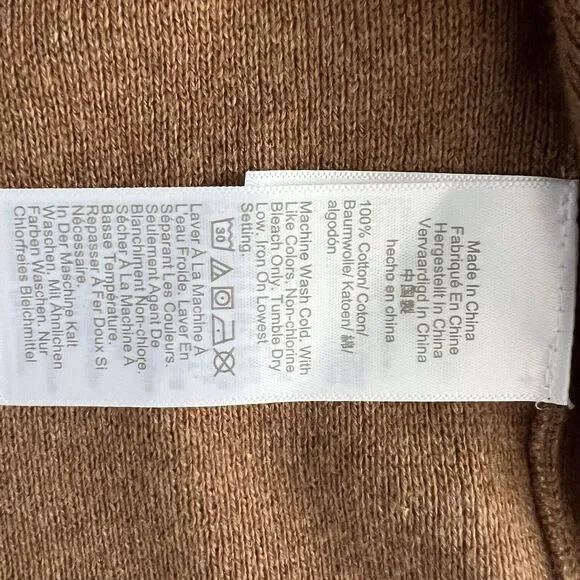 J. Crew Women's Cardigan in Camel Brown - Picture 8 of 8